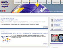 Tablet Screenshot of nvv-hannover.de